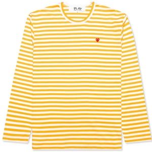Comme des Garçons PLAY long sleeve stripe shirt